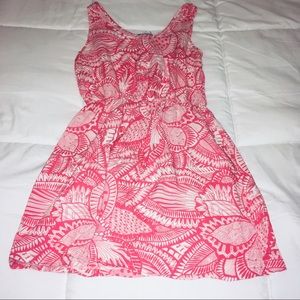 Papaya Tropical Tank Dress - S